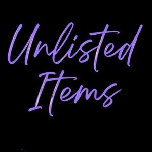 Unlisted Items for Live Show